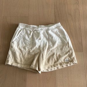 Zara Girls White Beige Gradient Shorts - Size 13/14